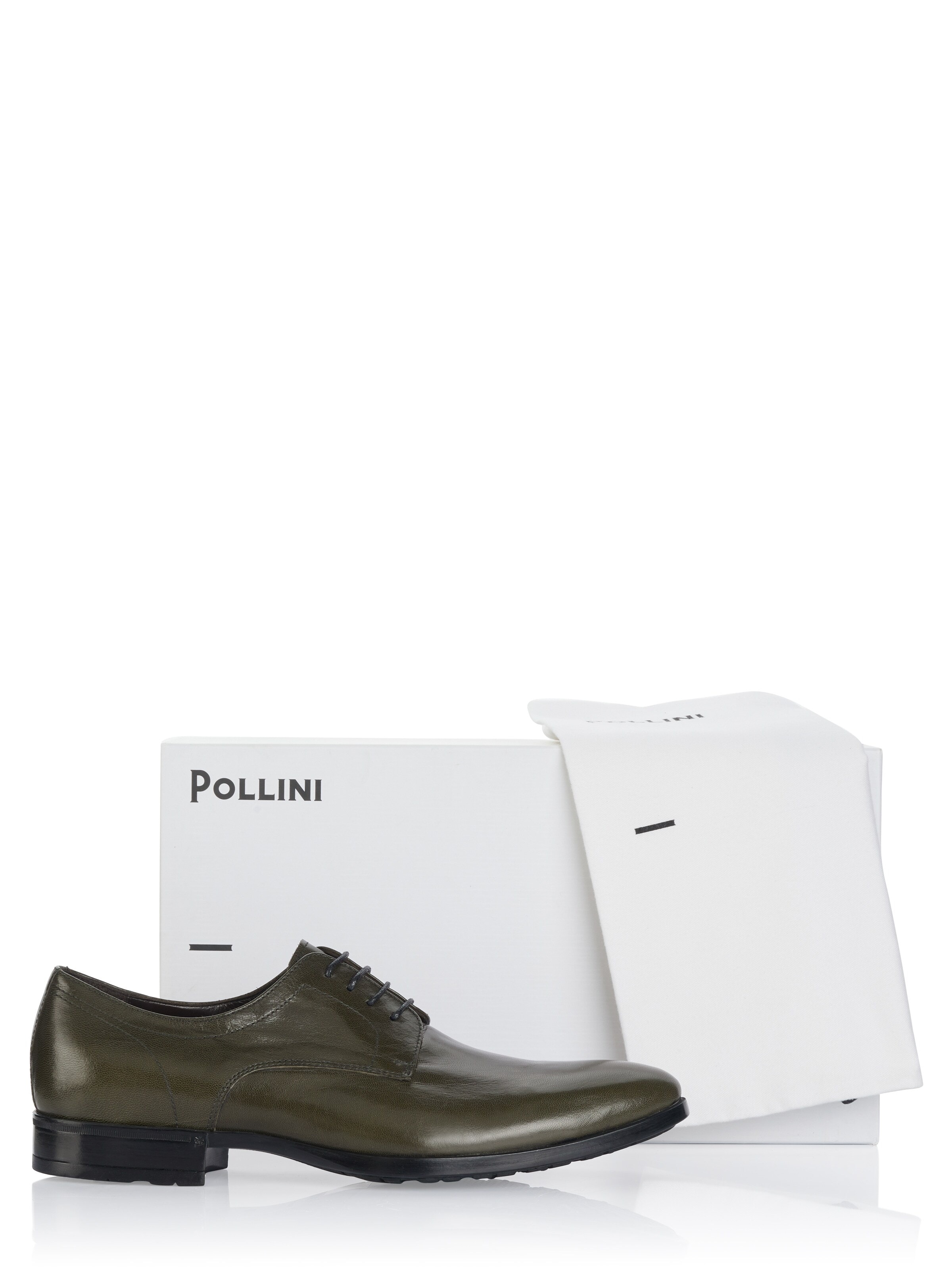 POLLINICipele na vezanje 'Pollini Schuhe' - zelena boja