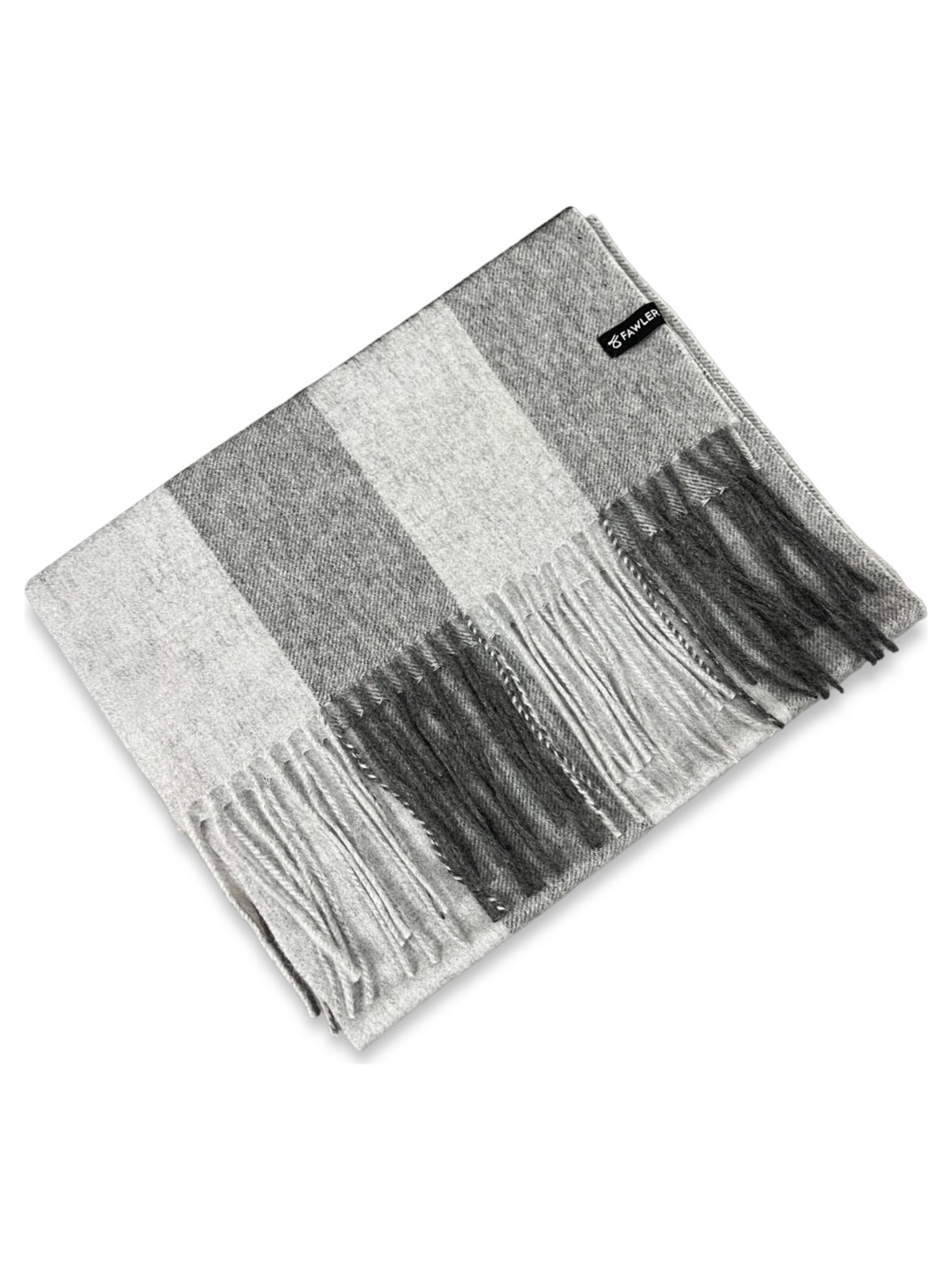 Fawler Scarf 'Aurora' in Grey
