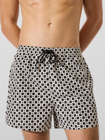 Karl Lagerfeld - Calções de banho em preto