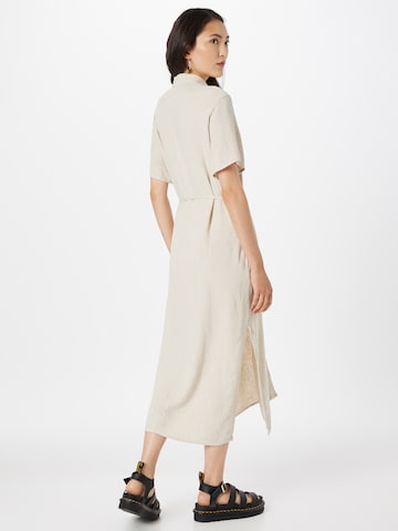 WEEKDAY Shirt Dress 'Cori' in Beige