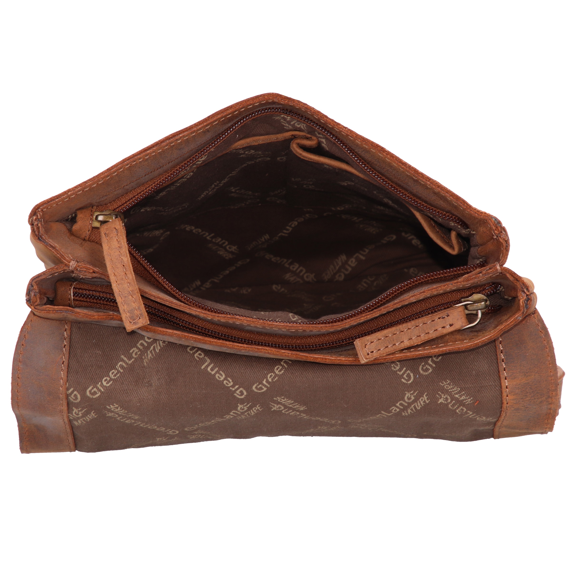 Greenland Nature Schoudertas 'Montenegro' in Bruin
