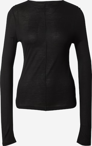 Guido Maria Kretschmer Women Koszulka 'Ainsley' w kolorze czarny: przód