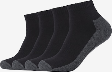 camano Sportsocken in Schwarz: Vorderseite