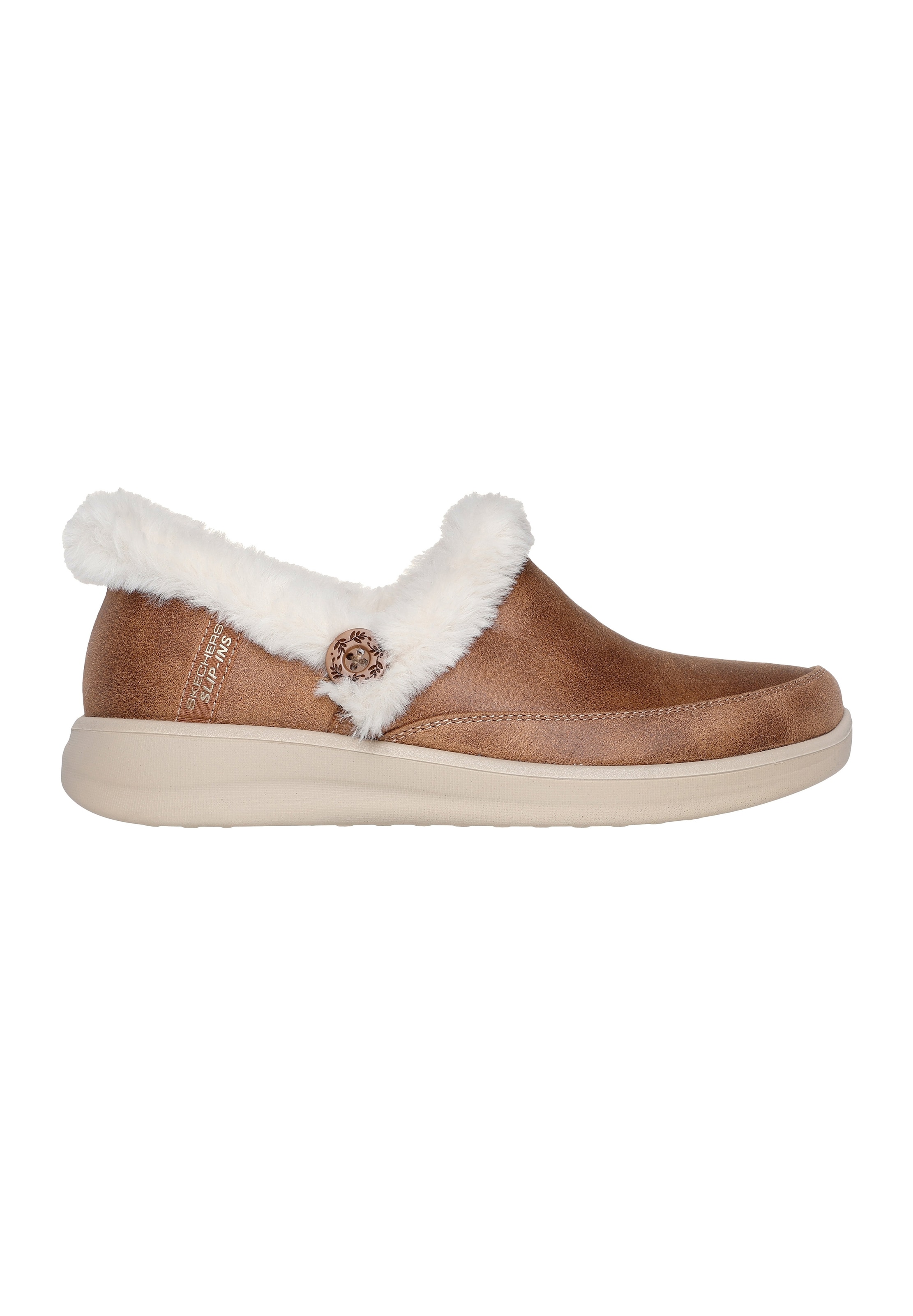 SKECHERS - Zapatillas de casa 'Cozy Escape' en marrón