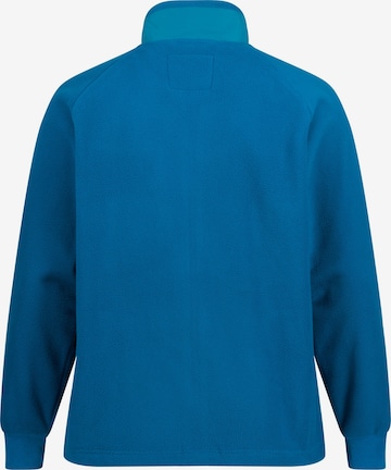JAY-PI Athletic Fleece Jacket in Blue