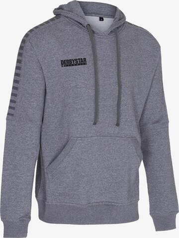 DERBYSTAR Sweatshirt in Grau: front