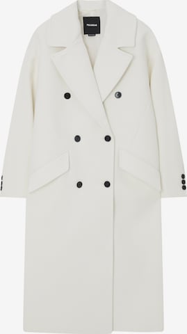 Pull&Bear Between-Seasons Coat in Beige: front