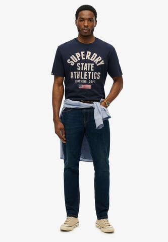 Superdry Shirt 'Essential' in Blue