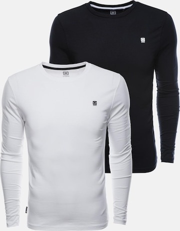 T-Shirt Ombre en mélange de couleurs : devant