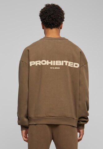 Prohibited Sweatshirt in Brown