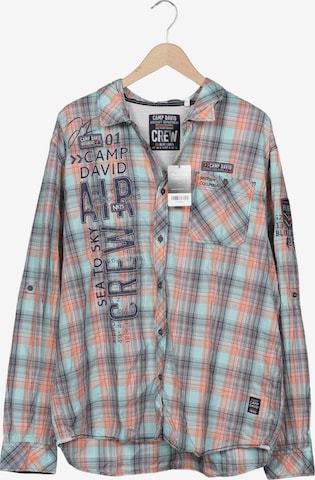 CAMP DAVID Hemd XXXL in Mischfarben: Vorderseite