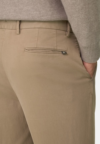Boggi Milano Slimfit Hose in Beige: Rückseite
