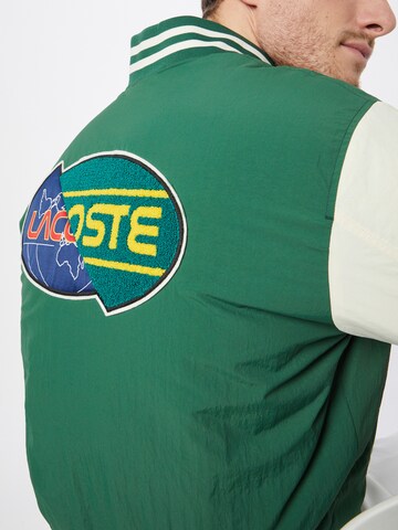 LACOSTE Overgangsjakke i grøn