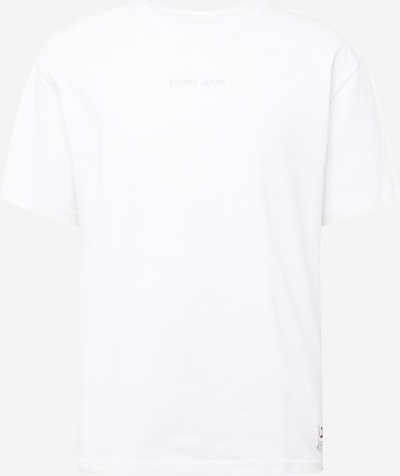 T-Shirt 'CLASSICS' Tommy Jeans en blanc : devant