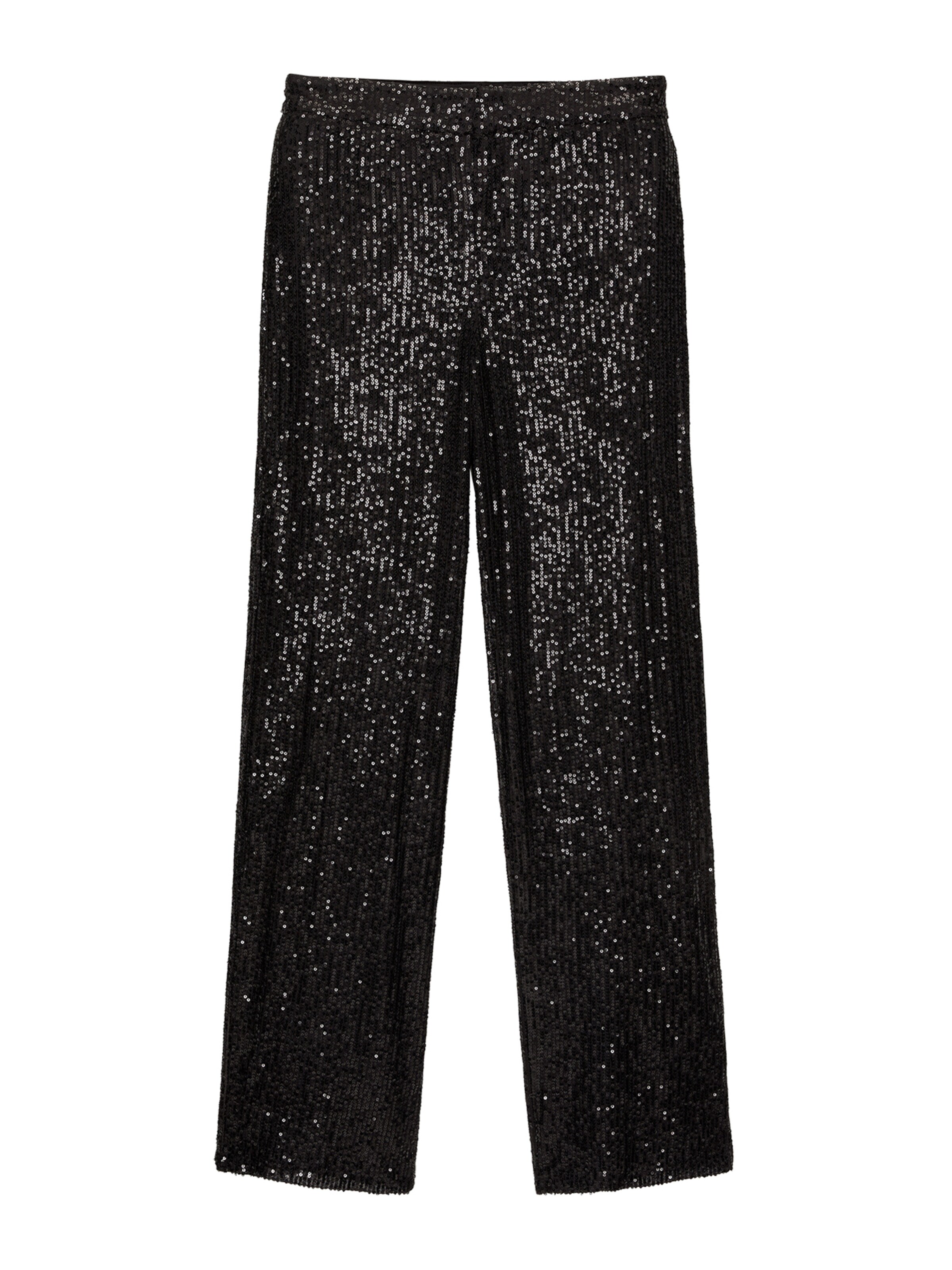 Pull&Bear Regular Hose in Schwarz: Vorderseite