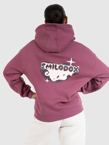 Smilodox Sportief sweatshirt 'Riva' in Roze