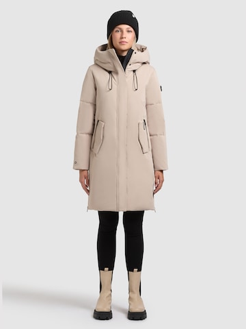 khujo Wintermantel 'Nean' in Beige