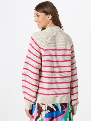 SISTERS POINT - Pullover 'MIBA' em branco