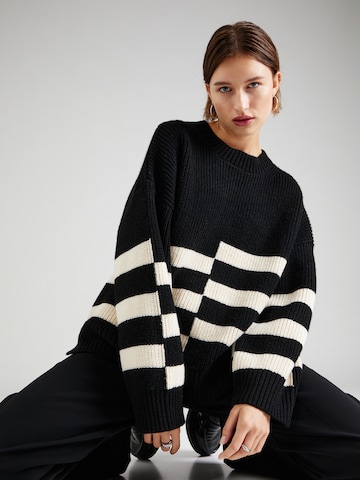 Guido Maria Kretschmer Women Pullover 'Lina' in Schwarz: predná strana