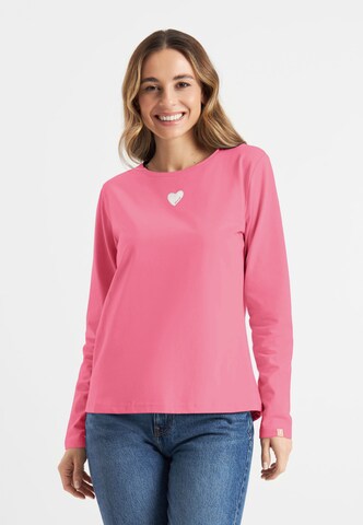 Frieda & Freddies NY Shirt in Pink: front