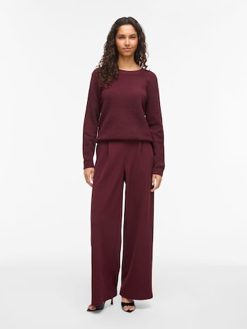 VILA Sweater 'VIDalo' in Brown