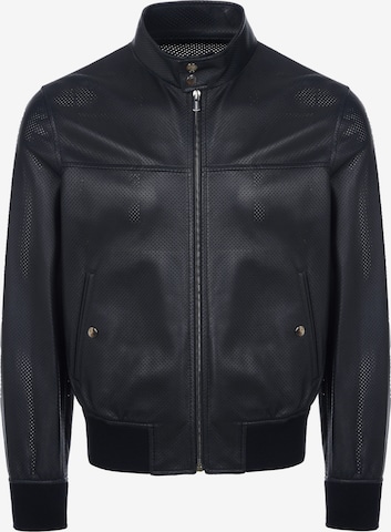 Veste mi-saison Bally en noir : devant