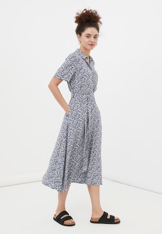 Finn Flare Zomerjurk 'Print' in Blauw