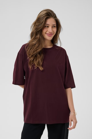 Cream Shirt 'CROkina' in Rood: voorkant