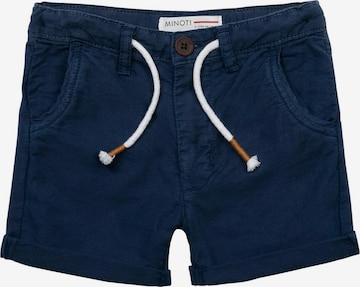 MINOTI Regular Broek in Blauw: voorkant