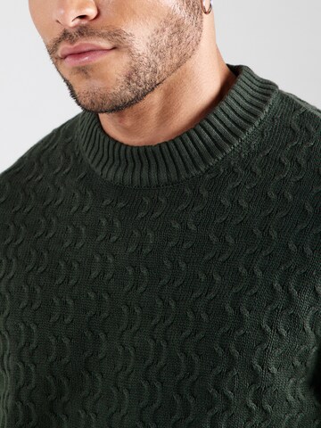 Pull-over 'SLHPHILIP' SELECTED en vert