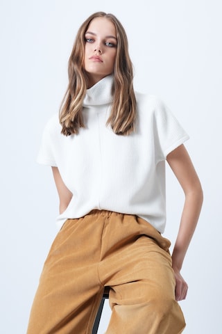Pullover di Trend Alaçatı Stili in bianco: frontale