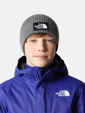 THE NORTH FACE - Gorra en gris: frente