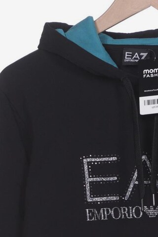 EA7 Emporio Armani Sweatshirt & Zip-Up Hoodie in XL in Black