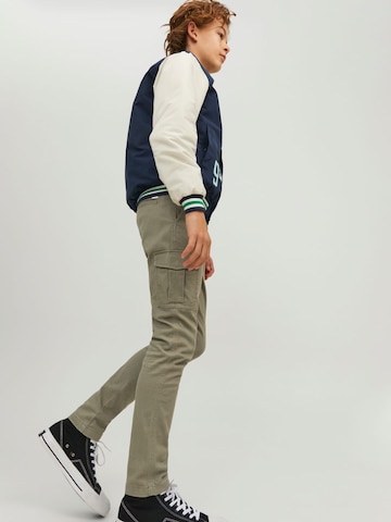 Jack & Jones Junior - Slimfit Calças 'Marco' em verde