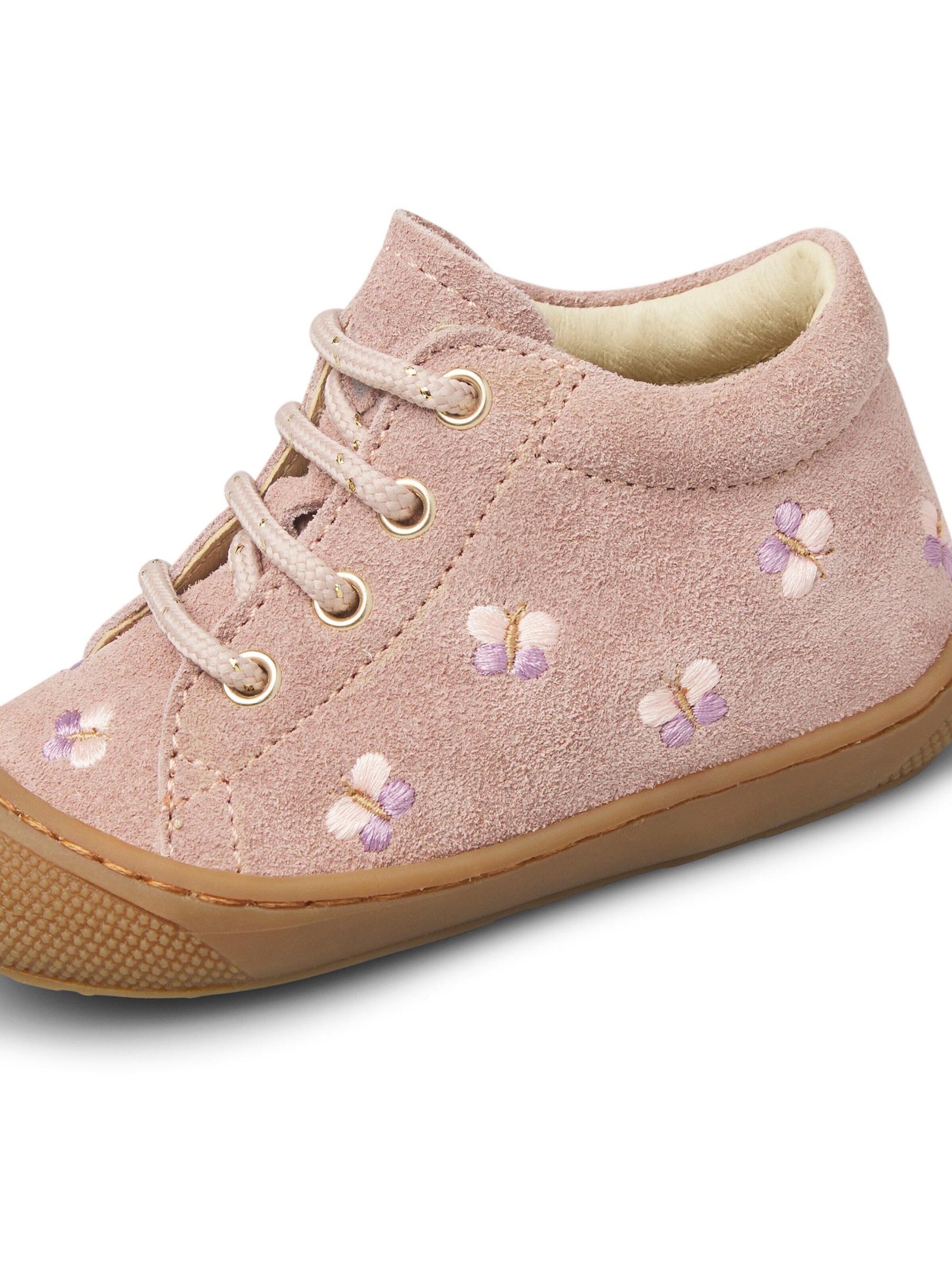 Baskets 'COCOON EMBR.BUTTERFLY' NATURINO en rose