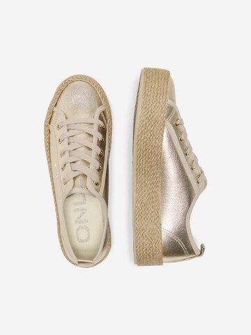ONLY Låg sneaker 'ONLIDA-1' i guld