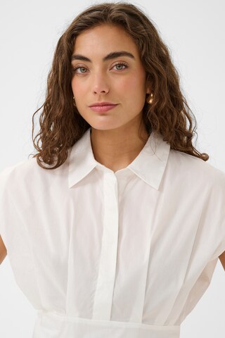 CULTURE - Blusa 'CUMalue Antoinett' em branco
