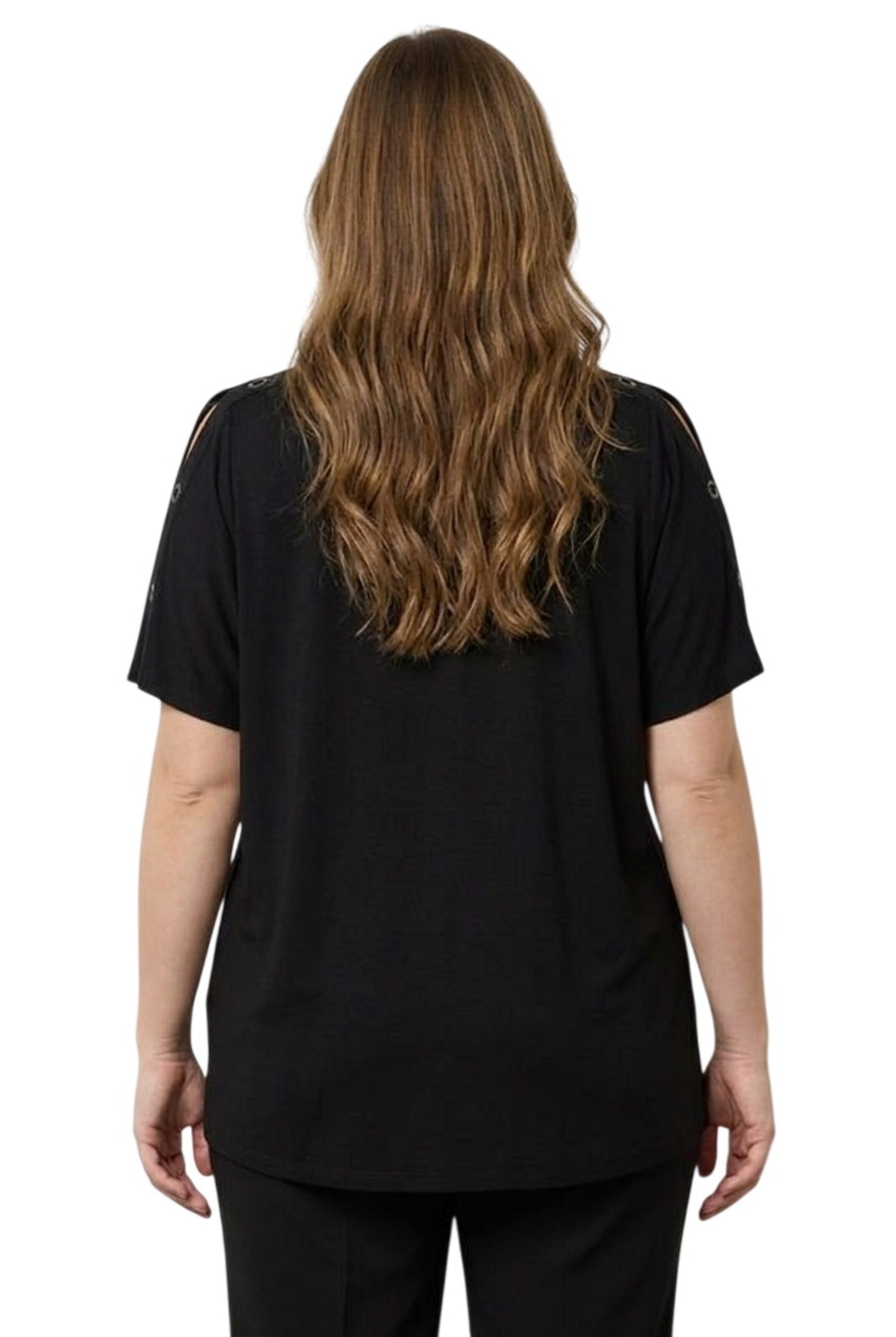 T-shirt Stil Diva en noir