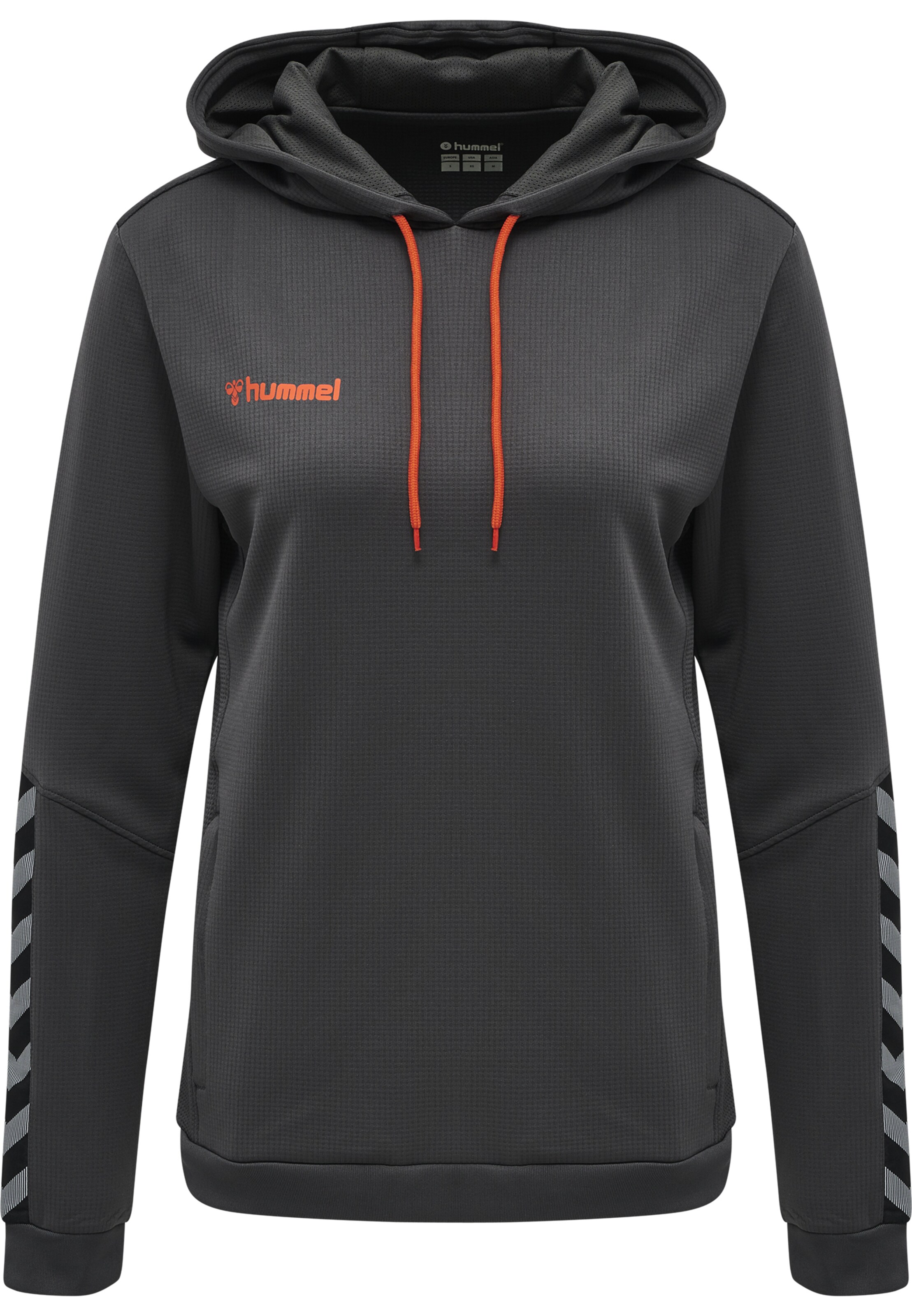 Hummel Sportief sweatshirt 'Authentic' in Grijs: voorkant