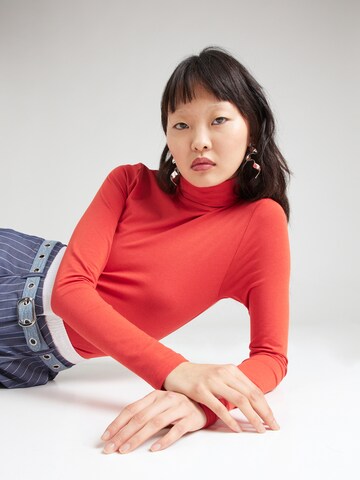 b.young Shirt 'Pamila' in Rot