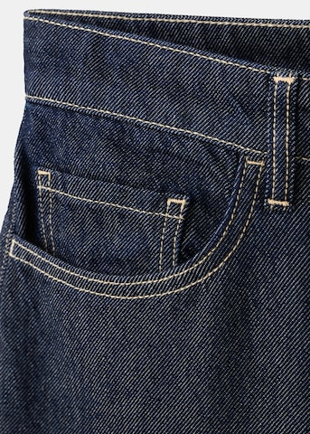MANGO Wide leg Jeans 'JOY' in Blauw