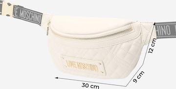 Love Moschino Fanny Pack in Beige