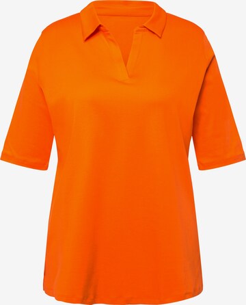 Ulla Popken Poloshirt in Orange: predná strana