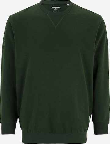 Jack & Jones Plus Sweatshirt in Green: front