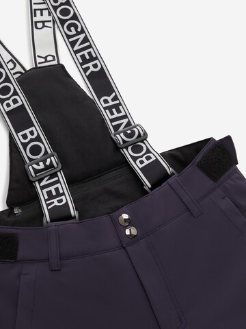 BOGNER Regular Outdoorhose 'Yuki' in Blau
