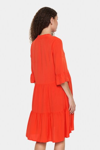 SAINT TROPEZ Kleid 'EdaSZ' in Rot