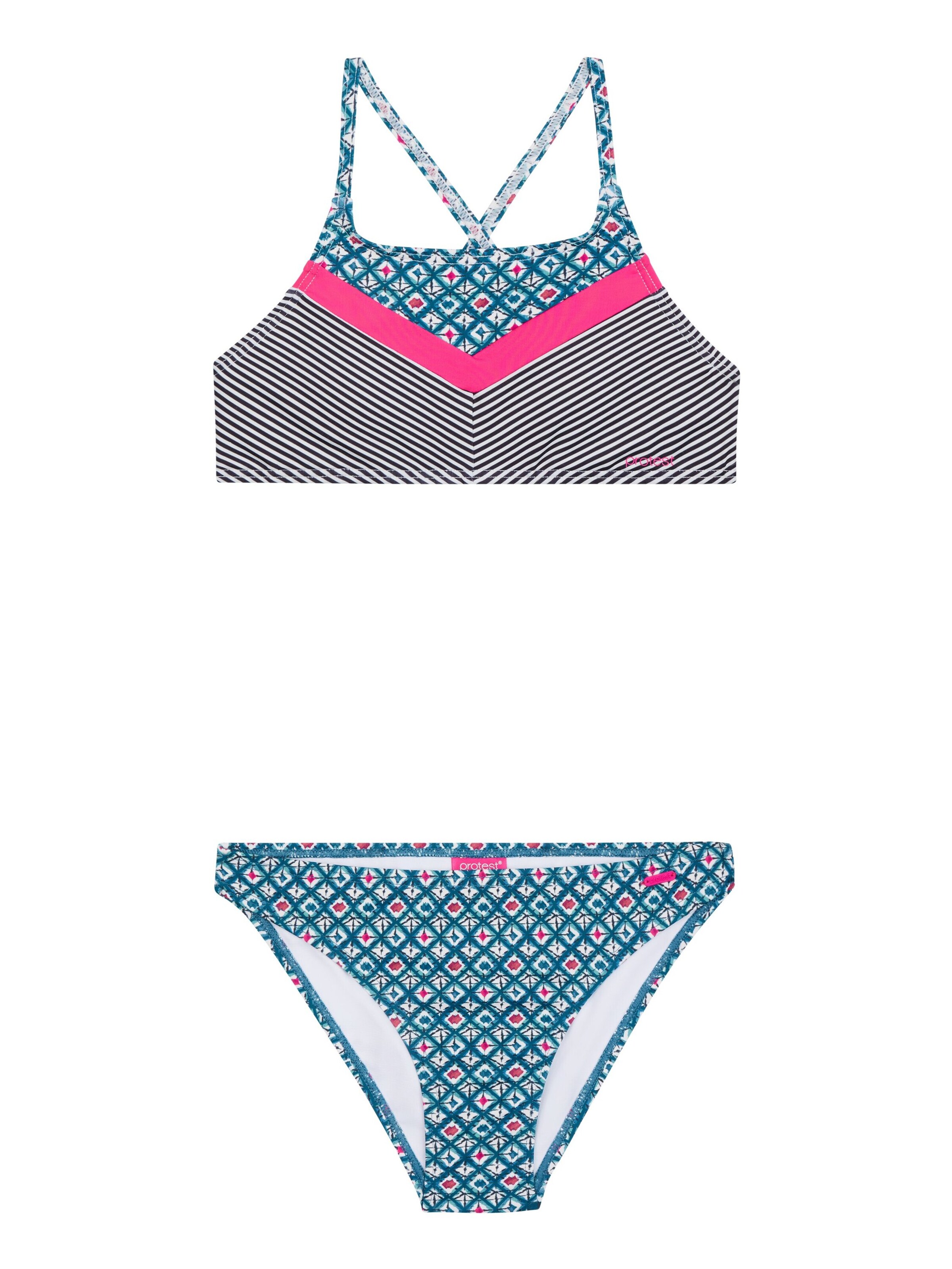 PROTEST Bikini 'PRTKYOTO JR' in Blue: front