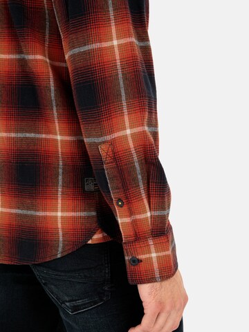 CAMEL ACTIVE Regular fit Button Up Shirt in Red
