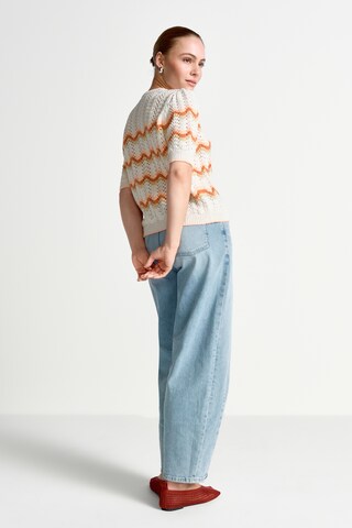 Rich & Royal Pullover in Weiß