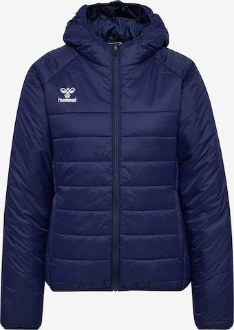 Hummel Winter Jacket in Blue: front